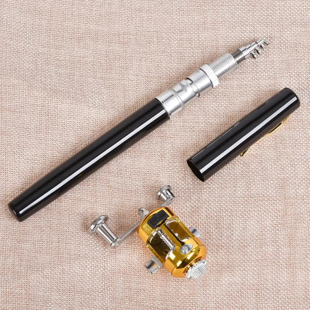 Pocket-Friendly Mini Fishing Rod