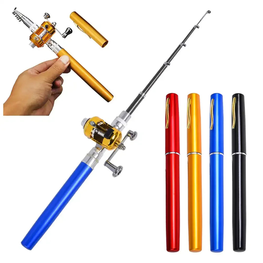 Pocket-Friendly Mini Fishing Rod