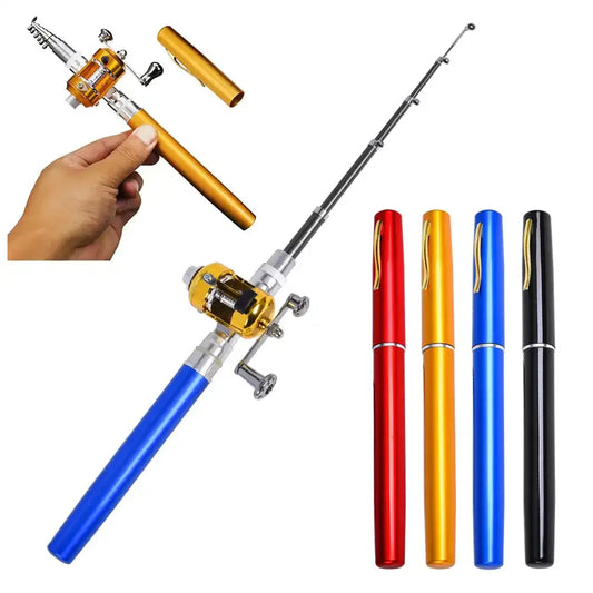 Pocket-Friendly Mini Fishing Rod